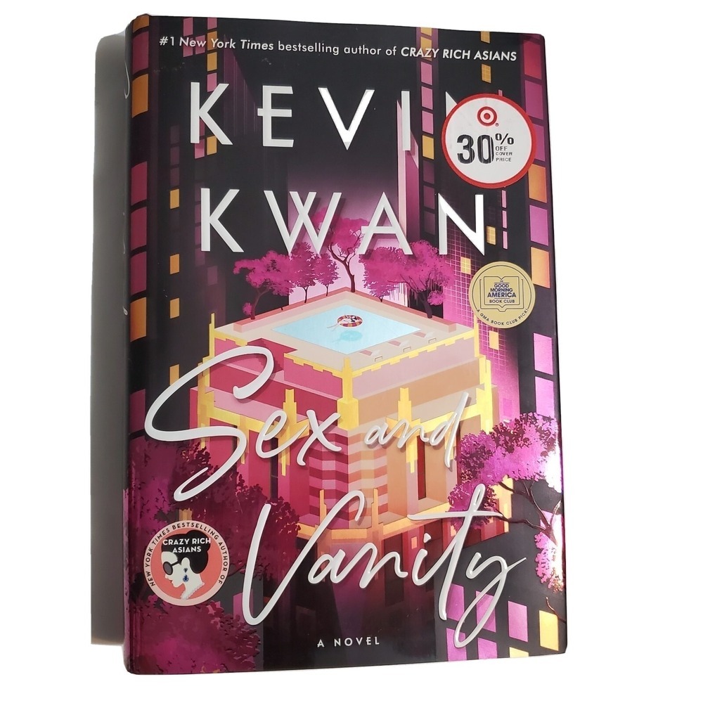 Sex and Vanity by Kevin Kwan First Edition Hardcover Novel 2020